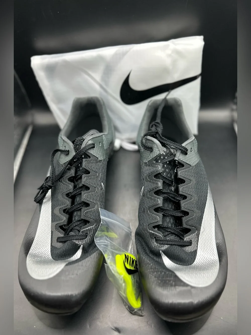 Nike Zoom Rival Sprint Men's Sz 14 Track Shoes & Spikes (NEW) FZ9663 001 Black